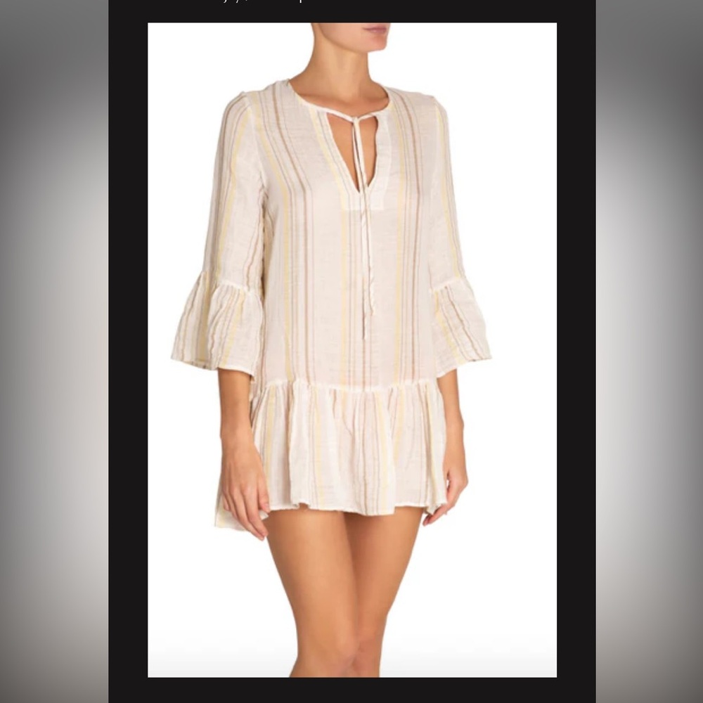 Eberjey Villa Stripe Tessa cover-up